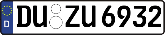 DU-ZU6932