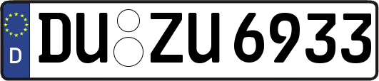 DU-ZU6933