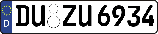 DU-ZU6934