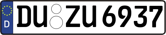 DU-ZU6937