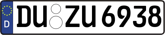 DU-ZU6938