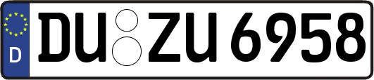 DU-ZU6958