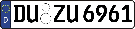 DU-ZU6961