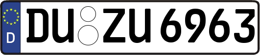 DU-ZU6963