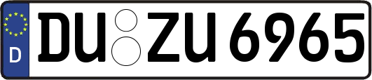 DU-ZU6965