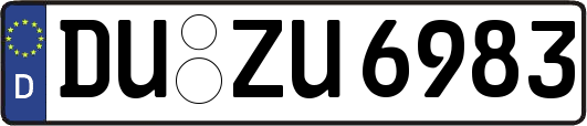 DU-ZU6983
