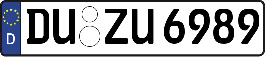 DU-ZU6989