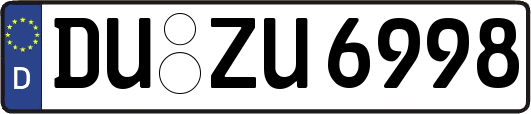 DU-ZU6998