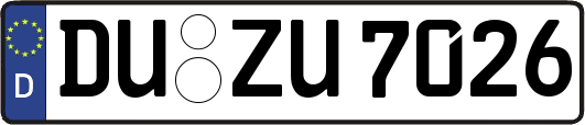 DU-ZU7026
