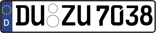 DU-ZU7038