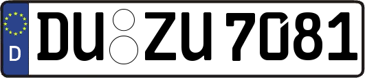 DU-ZU7081