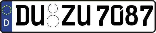DU-ZU7087