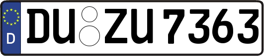 DU-ZU7363