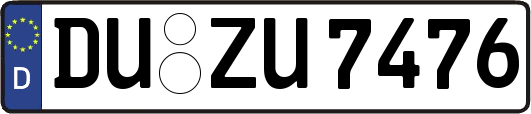 DU-ZU7476