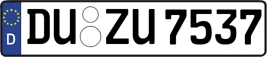 DU-ZU7537