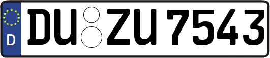 DU-ZU7543