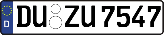 DU-ZU7547
