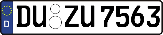 DU-ZU7563