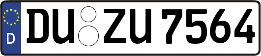 DU-ZU7564