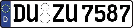 DU-ZU7587