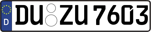 DU-ZU7603