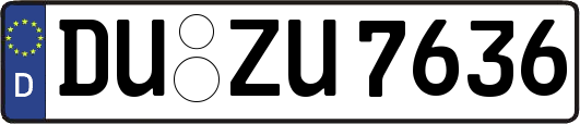 DU-ZU7636