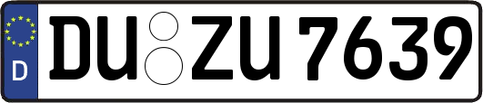 DU-ZU7639