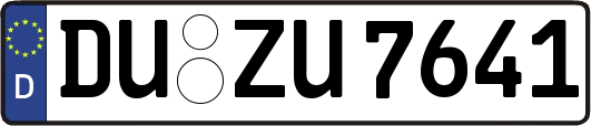 DU-ZU7641