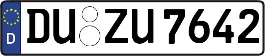 DU-ZU7642