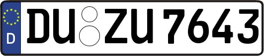 DU-ZU7643
