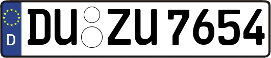 DU-ZU7654