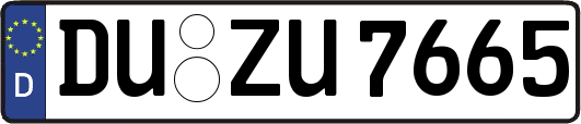 DU-ZU7665
