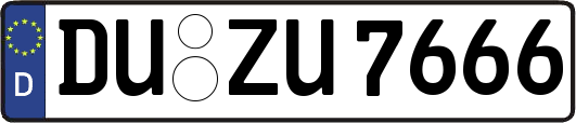 DU-ZU7666
