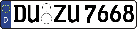 DU-ZU7668