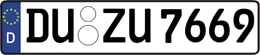DU-ZU7669