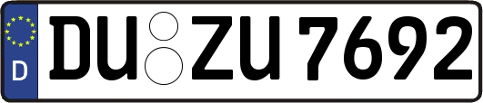 DU-ZU7692