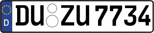 DU-ZU7734