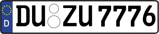 DU-ZU7776