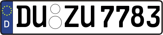 DU-ZU7783