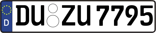 DU-ZU7795