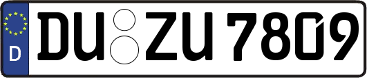 DU-ZU7809
