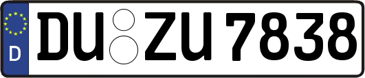 DU-ZU7838