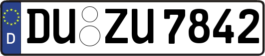 DU-ZU7842
