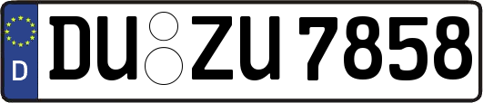 DU-ZU7858