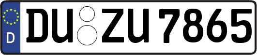 DU-ZU7865