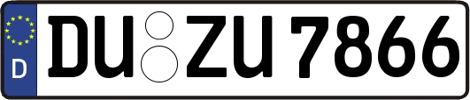 DU-ZU7866