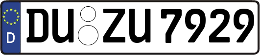 DU-ZU7929