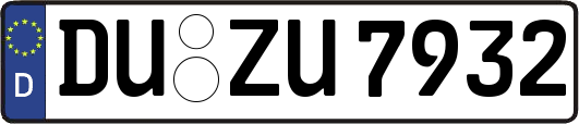 DU-ZU7932
