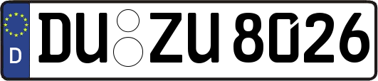 DU-ZU8026