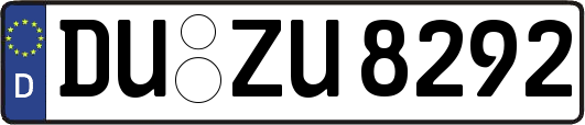 DU-ZU8292